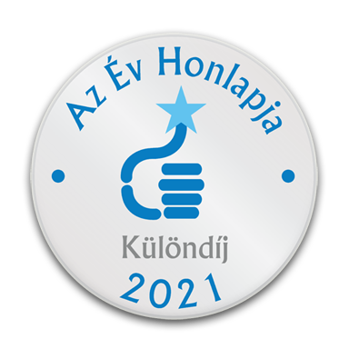 Az Év Honlapja Különdíj 2021