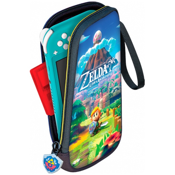 Nacon NLS115LA vékony tok szállításhoz és védelemhez, Nintendo Switch Lite, Zelda készülékekhez