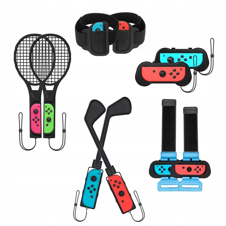 JYS markolattartó készlet Nintendo Switch Joy-Con Controllerhez, 10db, többszínű