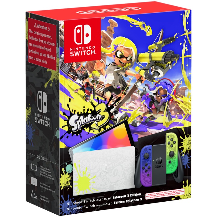 Nintendo Switch OLED Splatoon 3 Edition Konzol