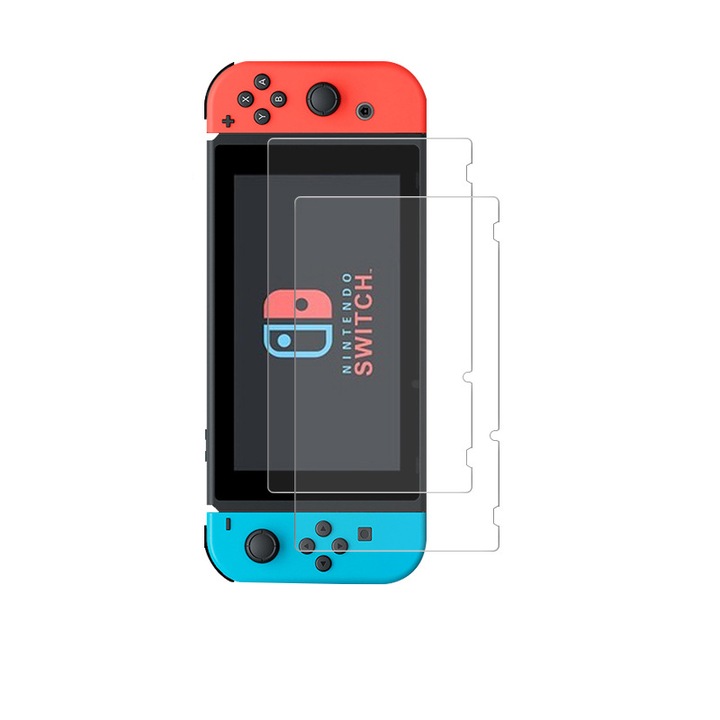 2 db védőfólia készlet a játékkonzolhoz, GOGOU, Üveg, Nintendo Switch Lite kompatibilis, Átlátszó