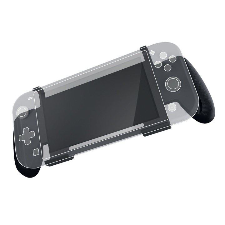 Konix - MYTHICS Nintendo Switch/Lite Grip Ergo Védőtok - Fekete