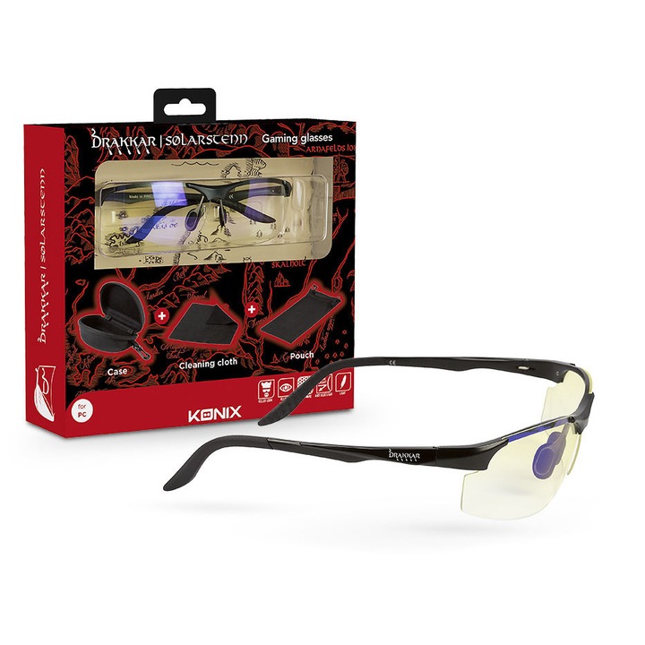 Konix - DRAKKAR Solarstern Kékfény Szűrős Gamer Szemüveg