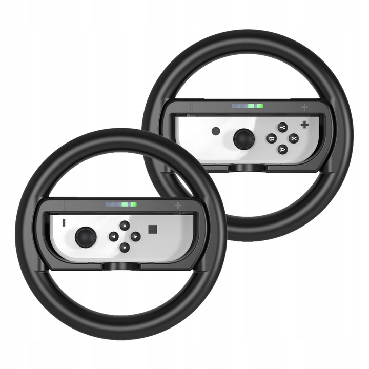 JYS kormánykerék készlet Nintendo Switch Joy-hoz, 2db, fekete