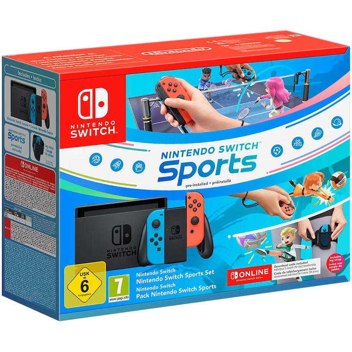 Nintendo Switch Sports Bundle Had + 12 hónapos Nintendo Switch Online előfizetés