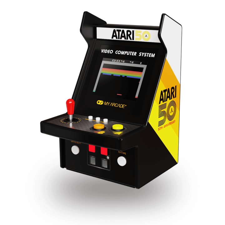 My Arcade DGUNL-7013 Atari Micro Player Pro Portable Retro Arcade Hordozható Játékkonzol