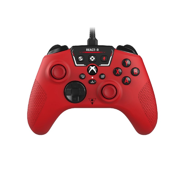 Kontroller Turtle Beach React-r Wired Red - Xbox Series X, PC, Xbox One