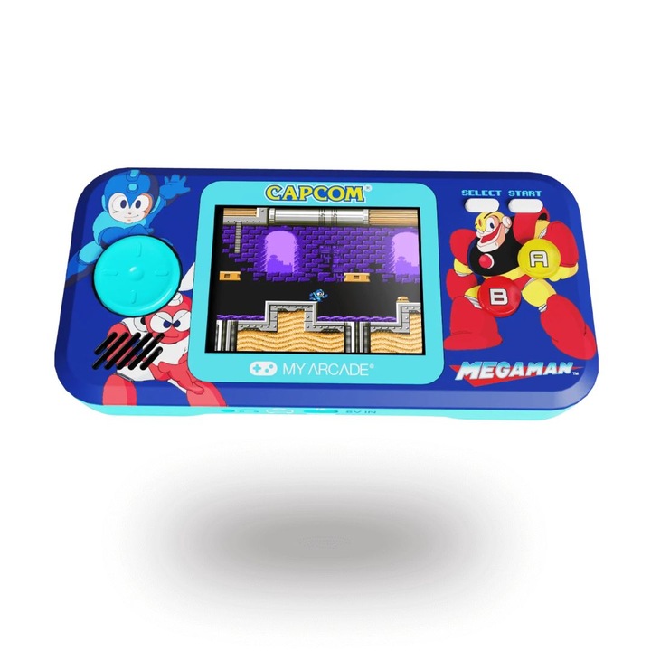 MY ARCADE Mega Man Pocket Player Pro Hordozható Kézikonzol, 230572, Konzol