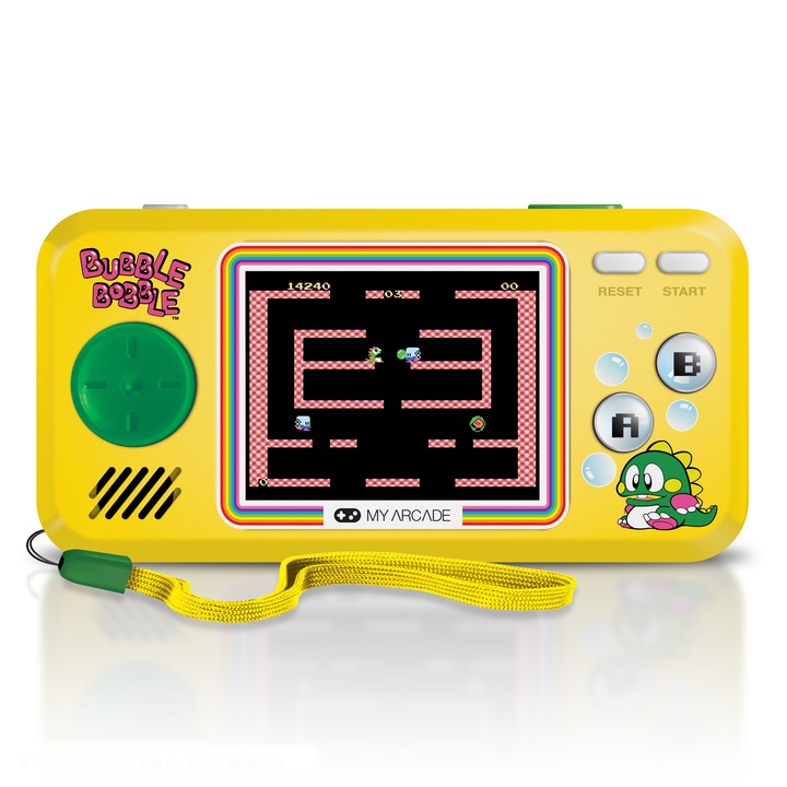 My Arcade DGUNL-3248 Bubble Bobble 3in1 Pocket Player Hordozható Kézikonzol