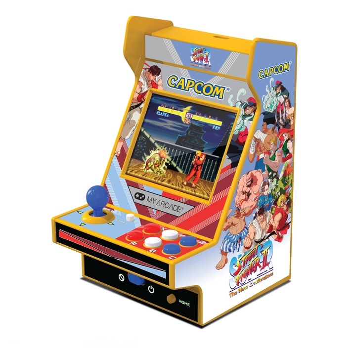 My Arcade DGUNL-4184 Super Street Fighter II Nano Player Pro Retro Arcade 4.8" Hordozható Játékkonzol