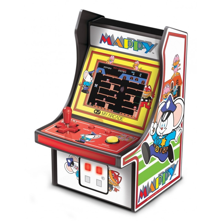 My Arcade DGUNL-3224 Mappy Micro Player Retro Arcade 6.75" Hordozható Játékkonzol