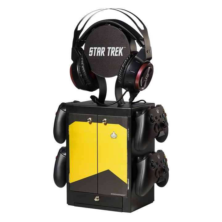 Numskull NS3351 Star Trek sárga játéktartó szekrényes állvány