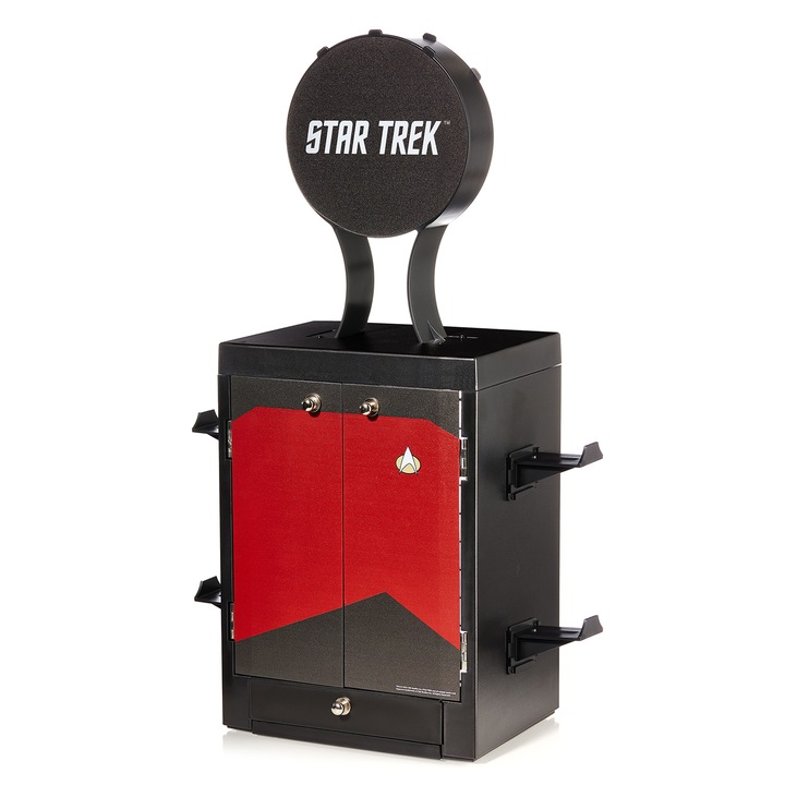 Numskull NS3350 Star Trek piros játéktartó szekrényes állvány