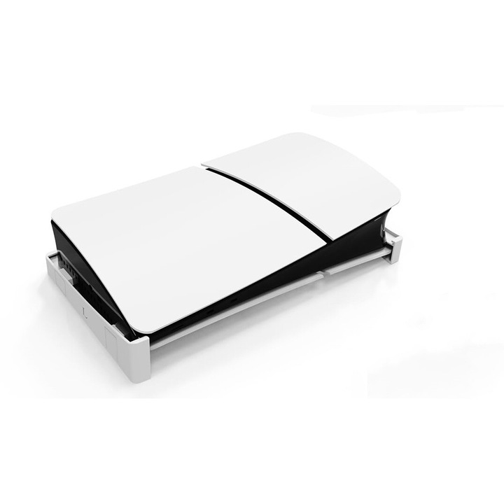 Vízszintes állvány PS5 Slim/PS5-höz, fehér, 23 cm