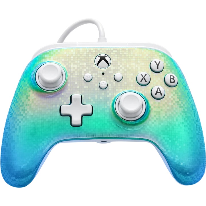 PowerA Advantage Wired, Xbox Series X, S, Xbox One, PC, Disco Ball, Vezetékes kontroller